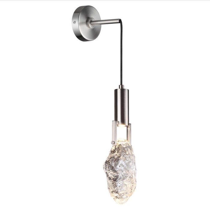

Светильник настенный Odeon Light. Lia, 1х5Вт, Led, 510х190х85 мм, цвет матовый никель