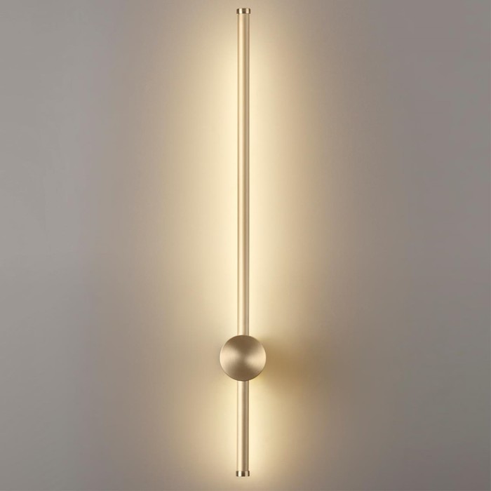 

Светильник настенный Lumion. Bram, 8Вт, Led, 125х650х155 мм, цвет золотой