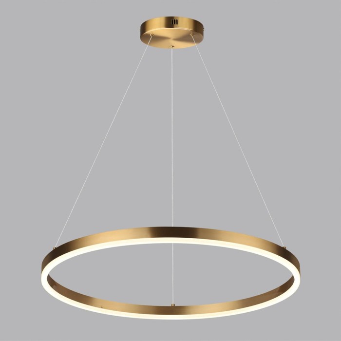 

Светильник подвесной Lumion. Echo, 50Вт, Led, 600х600 мм, цвет латунь