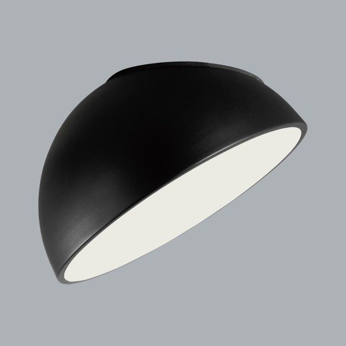 Светильник потолочный Sonex. Pluto black, 35Вт, Led, 150х300х300 мм, цвет белый, чёрный