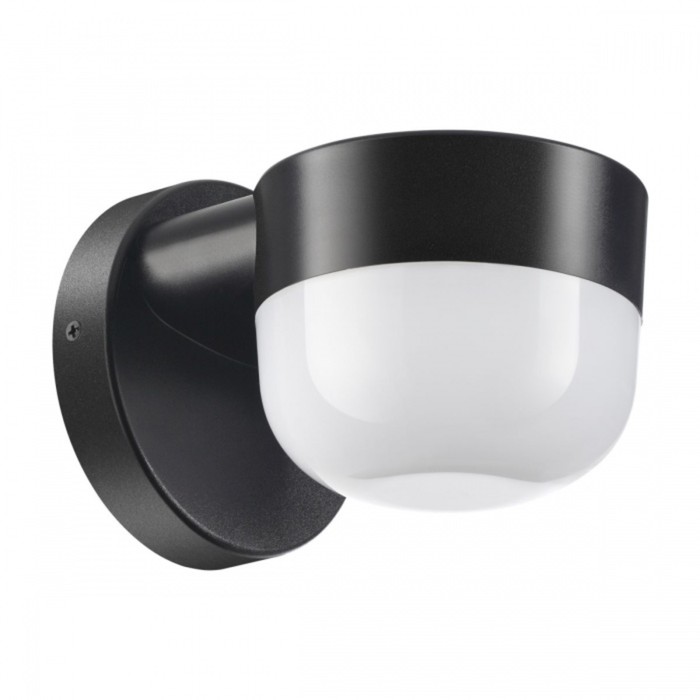

Светильник ландшафтный настенный Novotech. Opal, 12Вт, Led, 125х175х125 мм, цвет чёрный