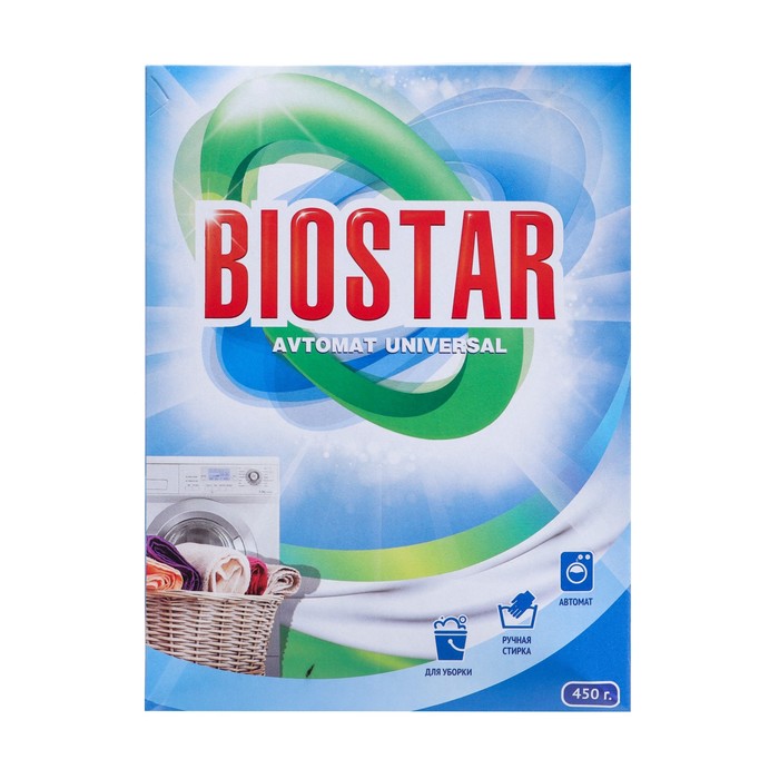 Стиральный порошок, Biostar автомат, 450 гр стиральный порошок концентрат mimihome универсальный 450 гр