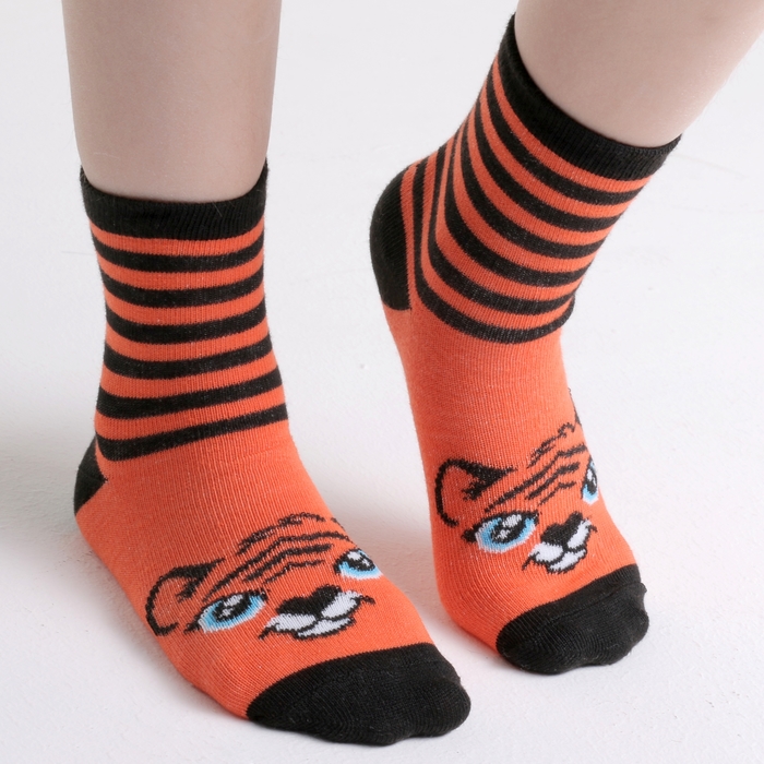 Носки детские Collorista "Тигрёнок", возраст 0-1 год