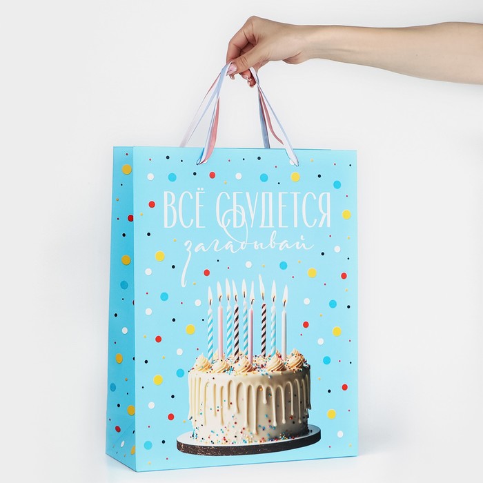 Пакет ламинированный Загадывай L 31 х 40 х 115 см 119₽