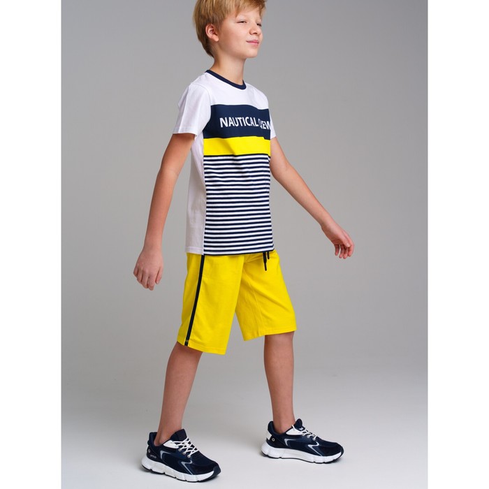 

Комплект для мальчика PlayToday: футболка и шорты, рост 152 см