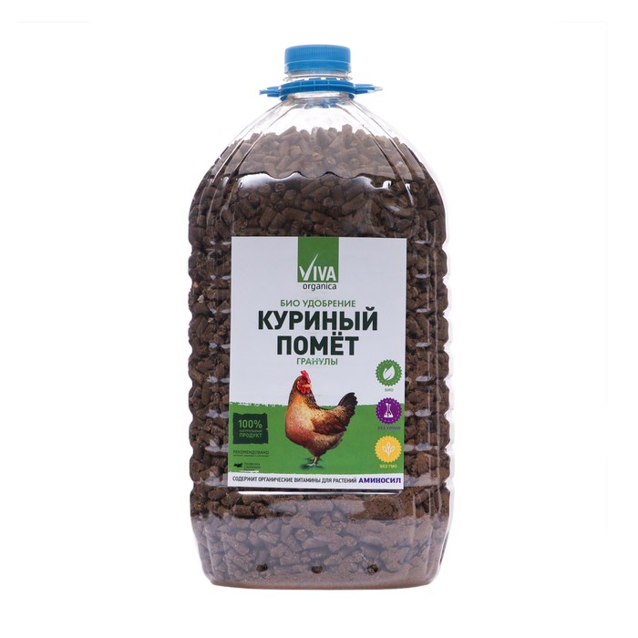 

Удобрение сухое гранулированное "Зри в корень" куриный помет, 5 л