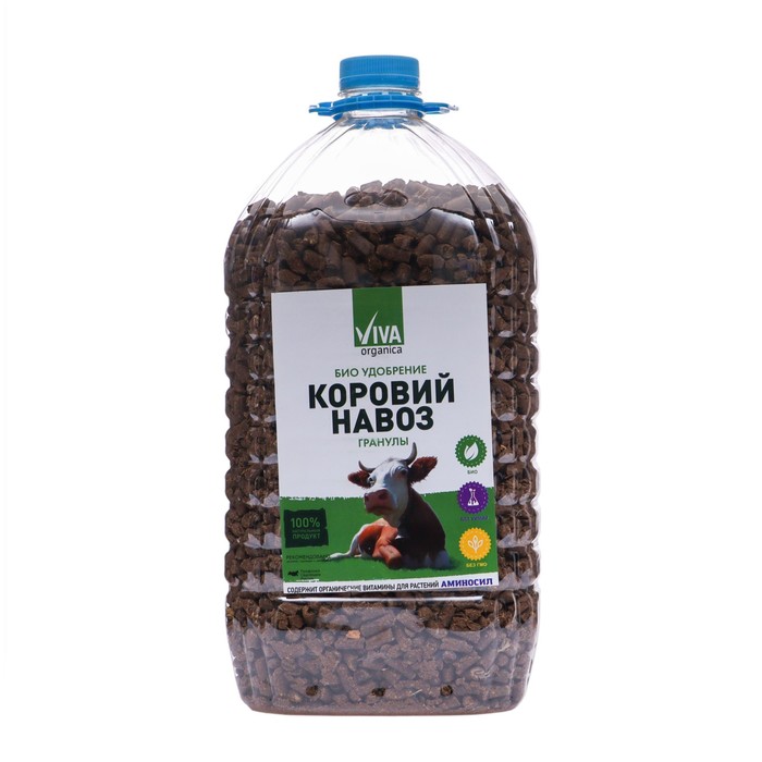 

Удобрение сухое гранулированное "Зри в корень" коровий навоз, 5 л
