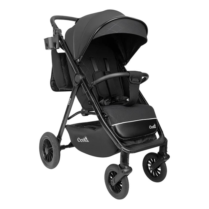 Коляска детская прогулочная Costa Vita New Black/Черный VT-5