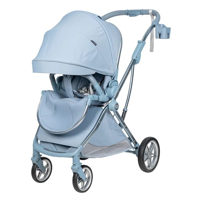 Коляска детская прогулочная Farfello Fest Lux Sky Blue Небесно-голубой FL-8 15702₽