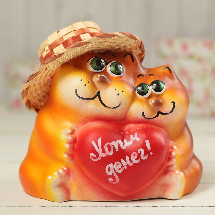 Копилка "Коты-дачники"