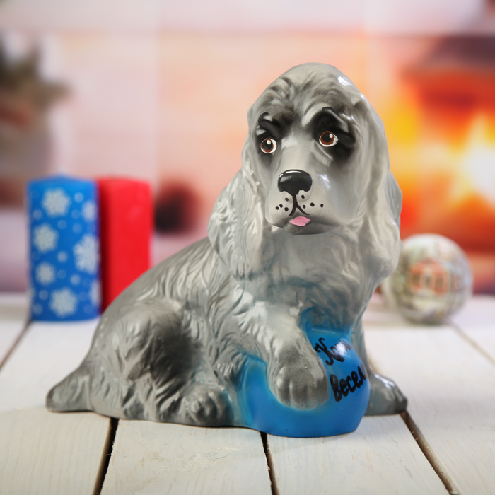 Копилка «Спаниель», микс