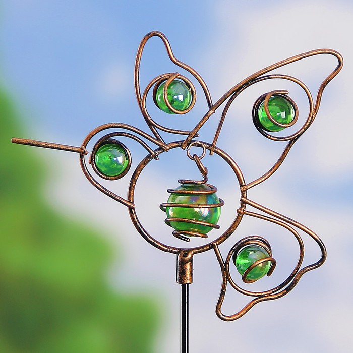 Декоративный штекер "Птичка" витая