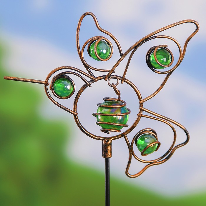 Декоративный штекер "Птичка" витая