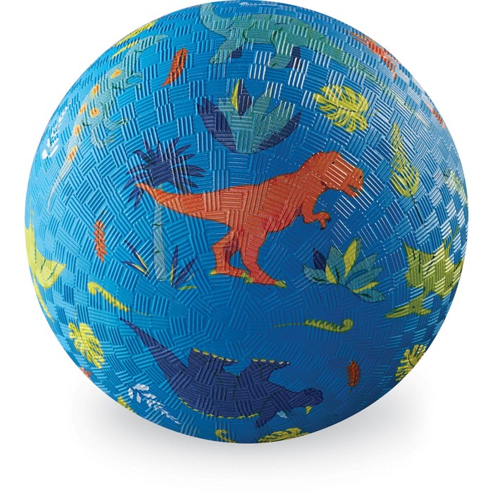 цена Мяч Crocodile Creek «Динозавр», голубой, 13 см