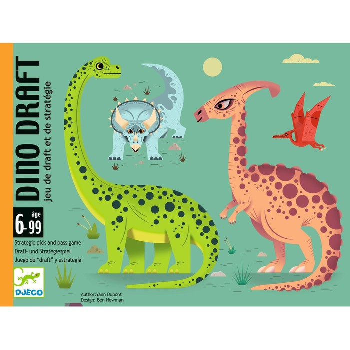 

Карточная игра Djeco «Динозавры»