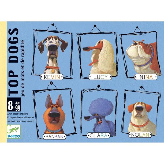 

Карточная игра Djeco «Топ Догс»