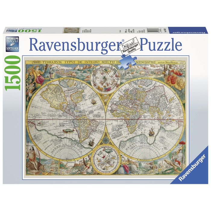 

Пазл Ravensburger «Историческая карта», 1500 эл.