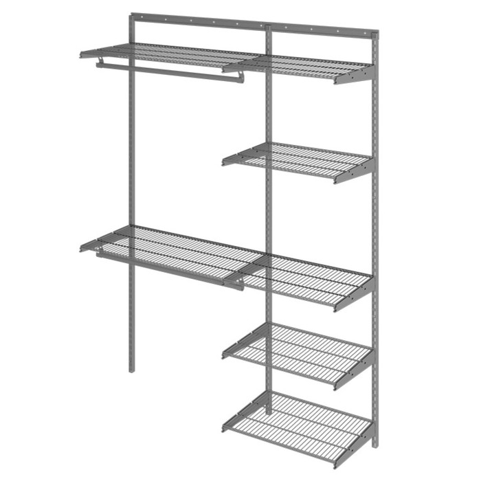 Гардеробная система ПРАКТИК Home Optima G150 графит 10780₽