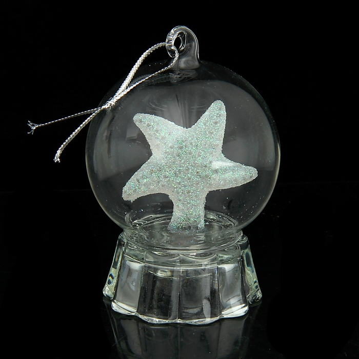 Сувенир световой "Звезда в шаре" МИКС