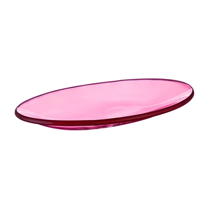 цена Мыльница Moroshka Bright Colors, 10.5х15х1.5 см, цвет розовый