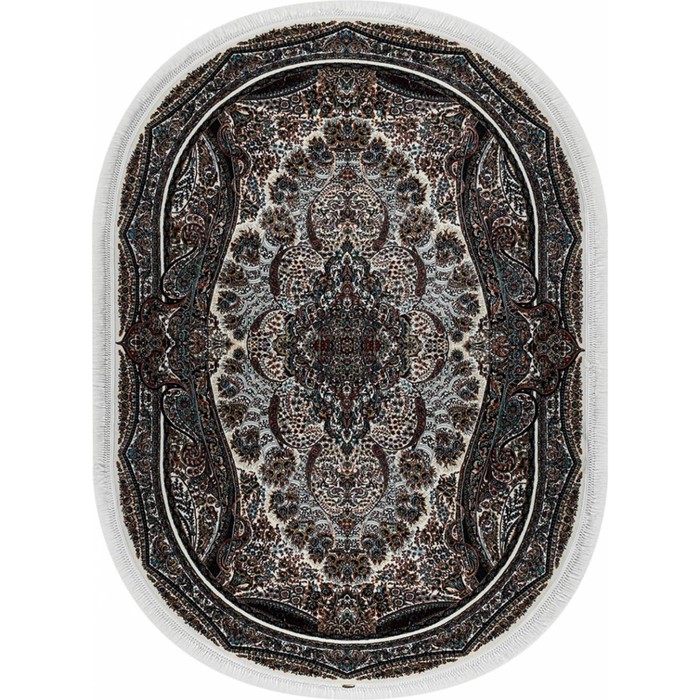 

Ковёр овальный ABRISHIM, размер 250x350 см, дизайн cream/cream