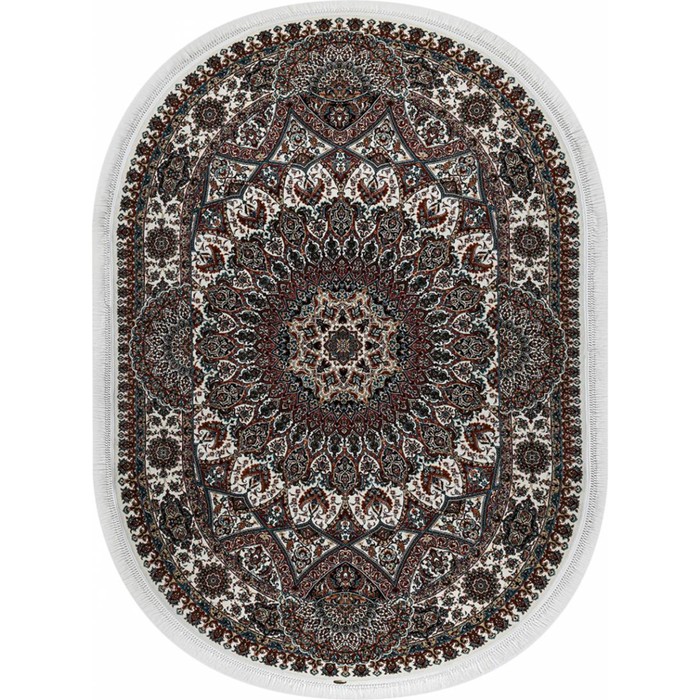 

Ковёр овальный ABRISHIM, размер 200x290 см, дизайн cream/cream