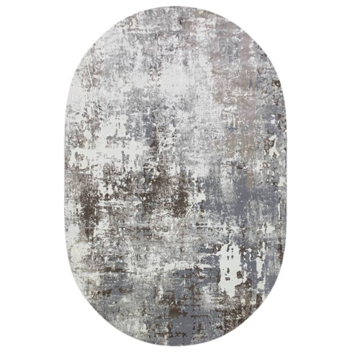 

Ковёр овальный AMBER, размер 125x180 см, дизайн l.beige/l.beige