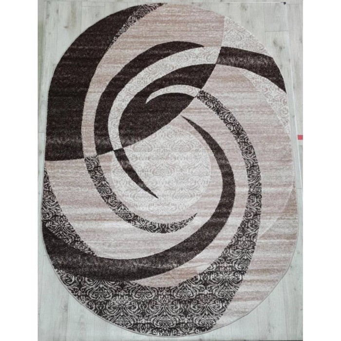 

Ковёр овальный AVRORA, размер 120x170 см, дизайн beige/beige
