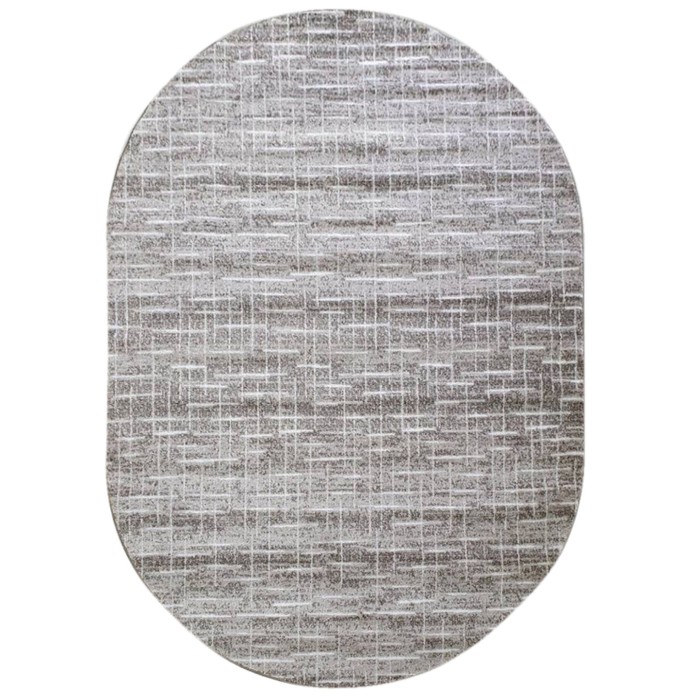 

Ковёр овальный FRESCO, размер 80x150 см, дизайн beige/beige