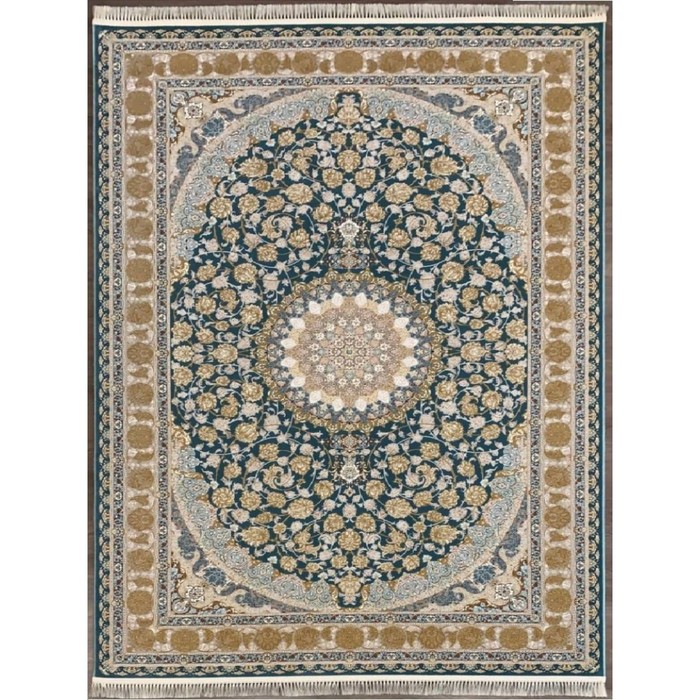 

Ковёр прямоугольный MASHAD, размер 300x500 см, дизайн blue/gray