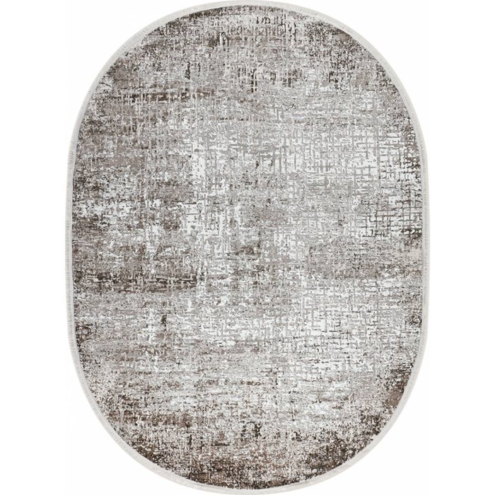 

Ковёр овальный NINOVA, размер 80x150 см, дизайн white/l.beige