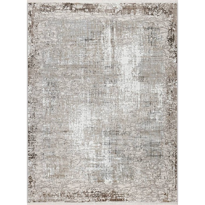 

Ковёр прямоугольный NINOVA, размер 100x200 см, дизайн l.beige/white