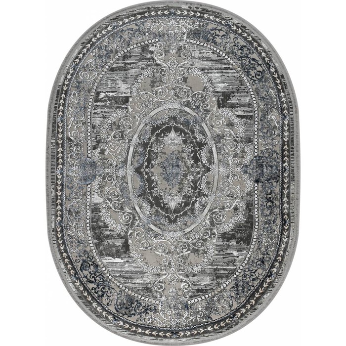 

Ковёр овальный NINOVA, размер 80x150 см, дизайн blue/l.grey