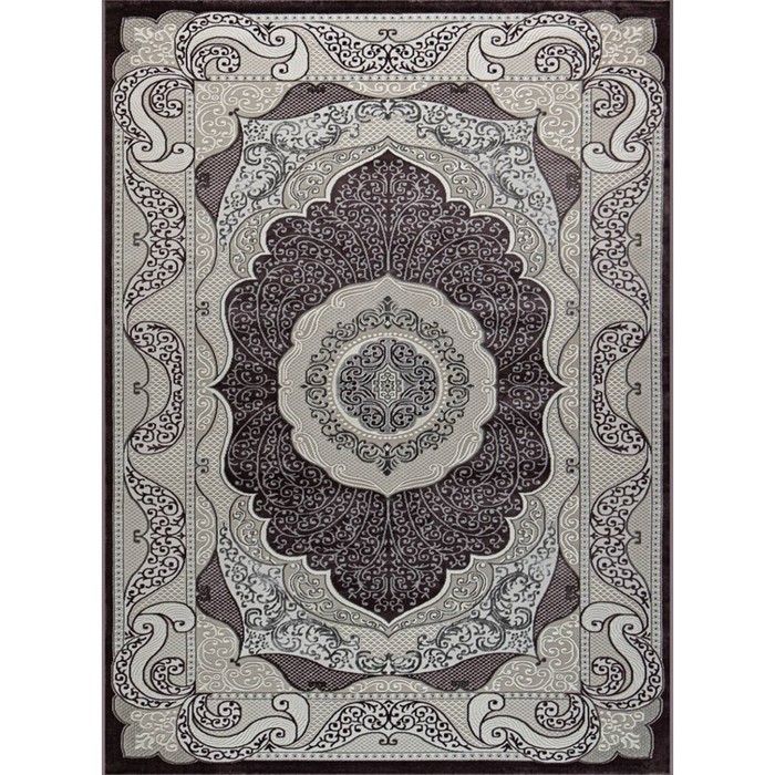 

Ковёр прямоугольный RIMMA LUX, размер 160x230 см, дизайн l.grey/lila