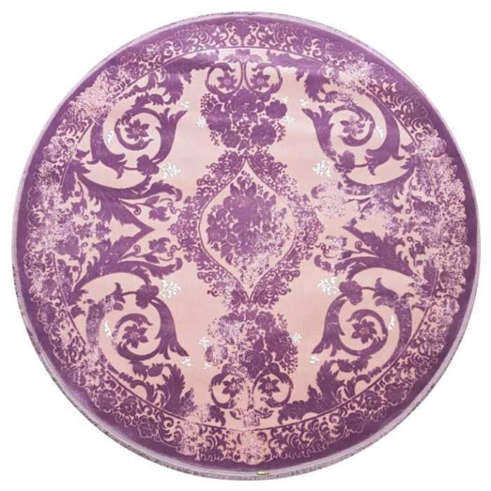 

Ковёр круглый RITIM, размер 250x250 см, дизайн lila/lila