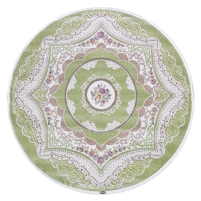 

Ковёр круглый RITIM, размер 250x250 см, дизайн green/green