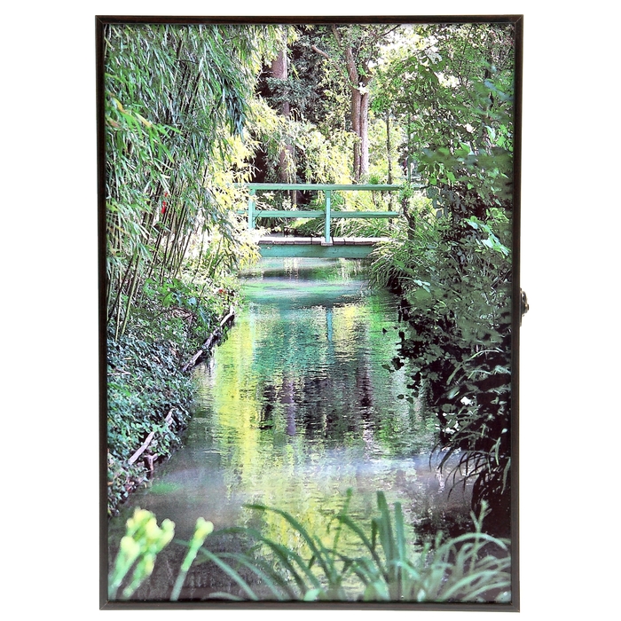 Ключница "Мост через речку", венге