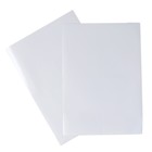 Этикетки, формат А4, самоклеящиеся, 100 листов, 80 г/м, разлинованные, на листе 4 штуки, 105 х 148.5 мм, белые