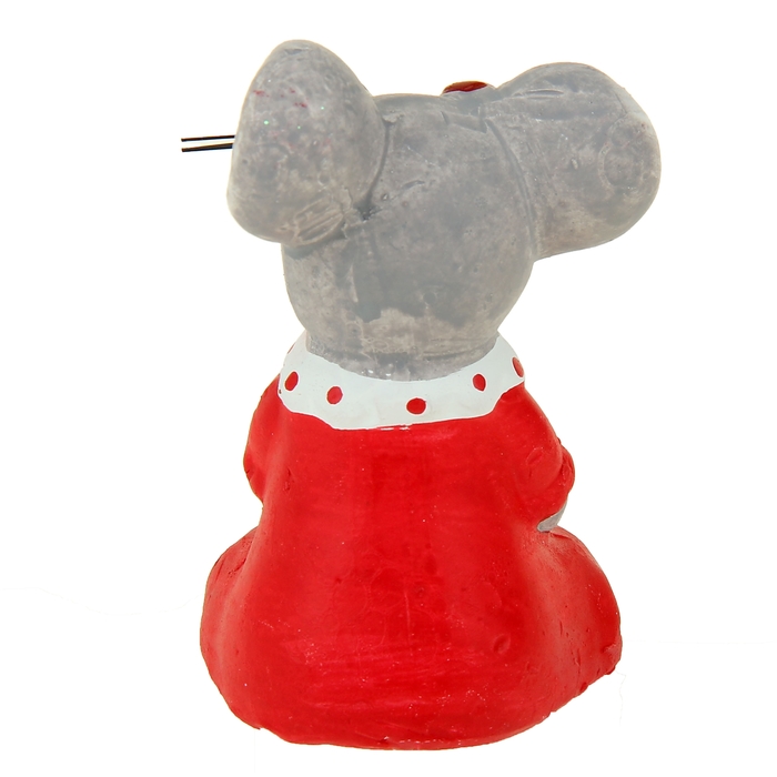 Сувенир "Мышка с букетом/ с сердцем с ножками" МИКС