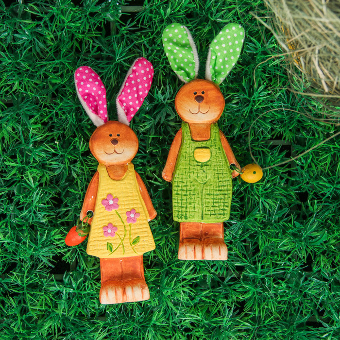 Сувенир "Кролик Тишка/ кролик Тоська" МИКС