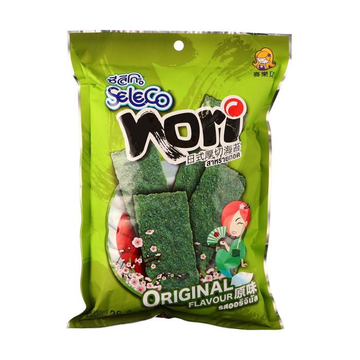 Морская капуста жареная в листах оригинальный вкус 36 г 195₽