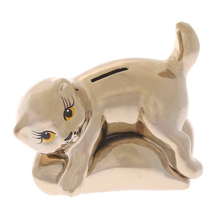 Копилка "Бася" булат, золото