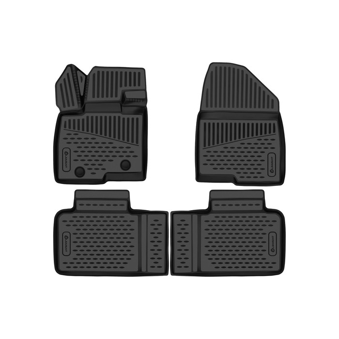 

Коврики 3D в салон для Baic X55 2023 - 4 шт.