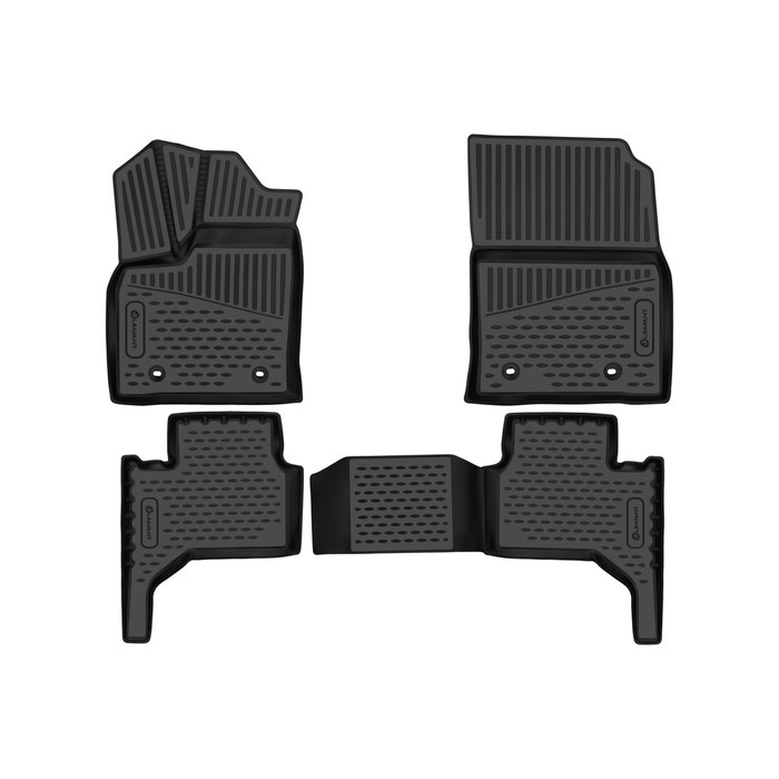 

Коврики 3D в салон для Toyota Land Cruiser (300 Series) 2021- внедорожник, 5 мест, 4 шт.
