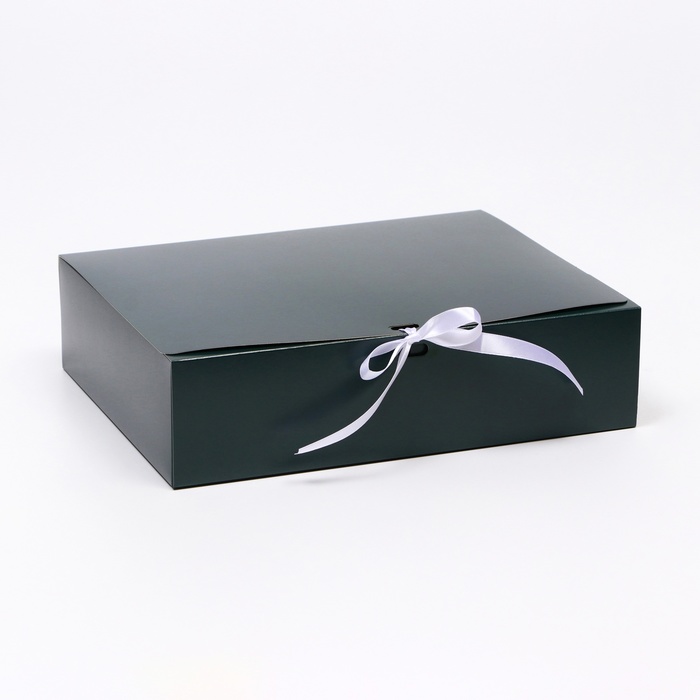 коробка складная тиффани 31 х 24 5 х 9 см Коробка складная «Зелёная», 31 х 24,5 х 9 см