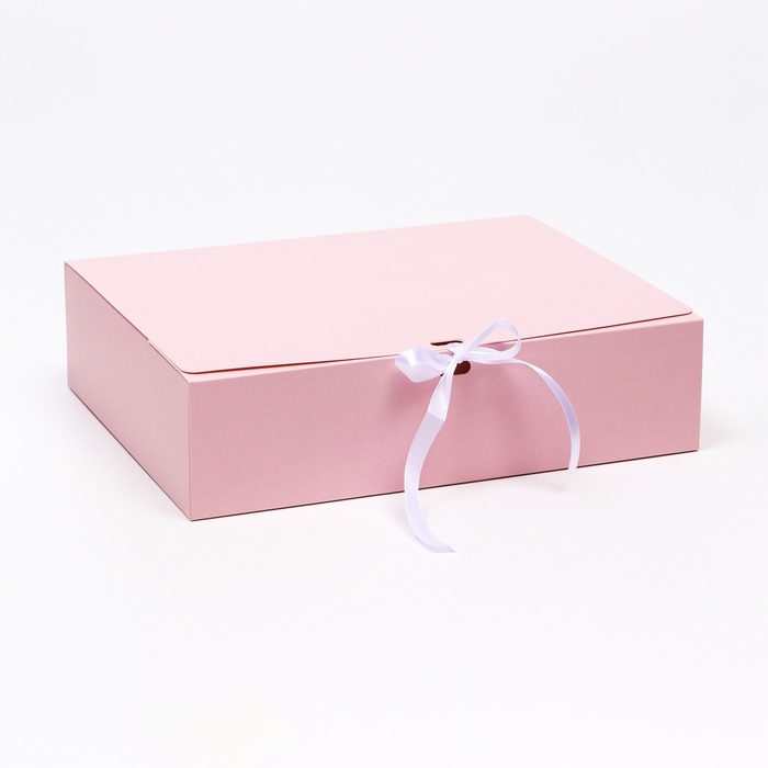 коробка складная тиффани 31 х 24 5 х 9 см Коробка складная «Розовая», 31 х 24,5 х 9 см