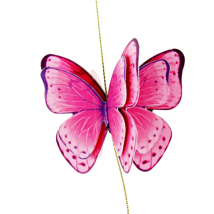 Подвеска интерьерная с объемными элементами "Принцесса", 60 см