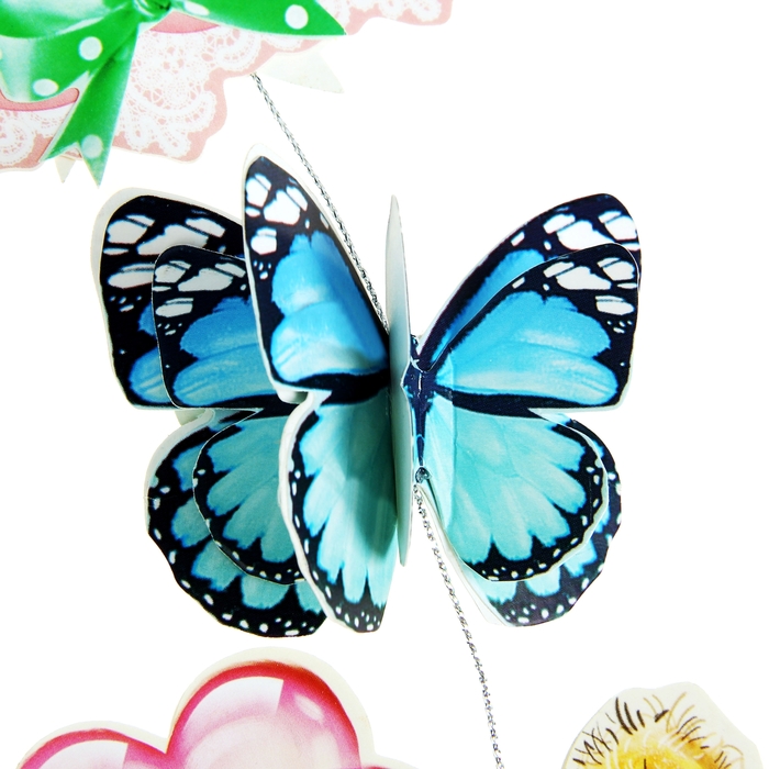 Подвеска интерьерная с объемными элементами "Мальчик", 60 см