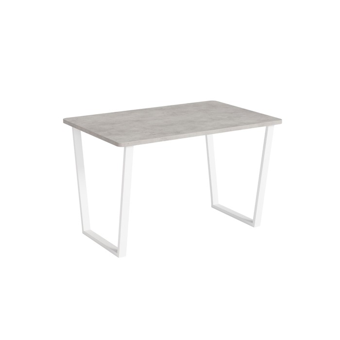 

Стол НОРМАНД 11 EGGER 1300*800 Бетон Чикаго светлый/Опора Атлант- 2,6,11,12 Цвет: Белый