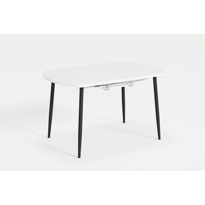 

Стол МИЛАН 02 EGGER 1200(+500)*800 Белый/Комлект ножек сканди Цвет: Черный